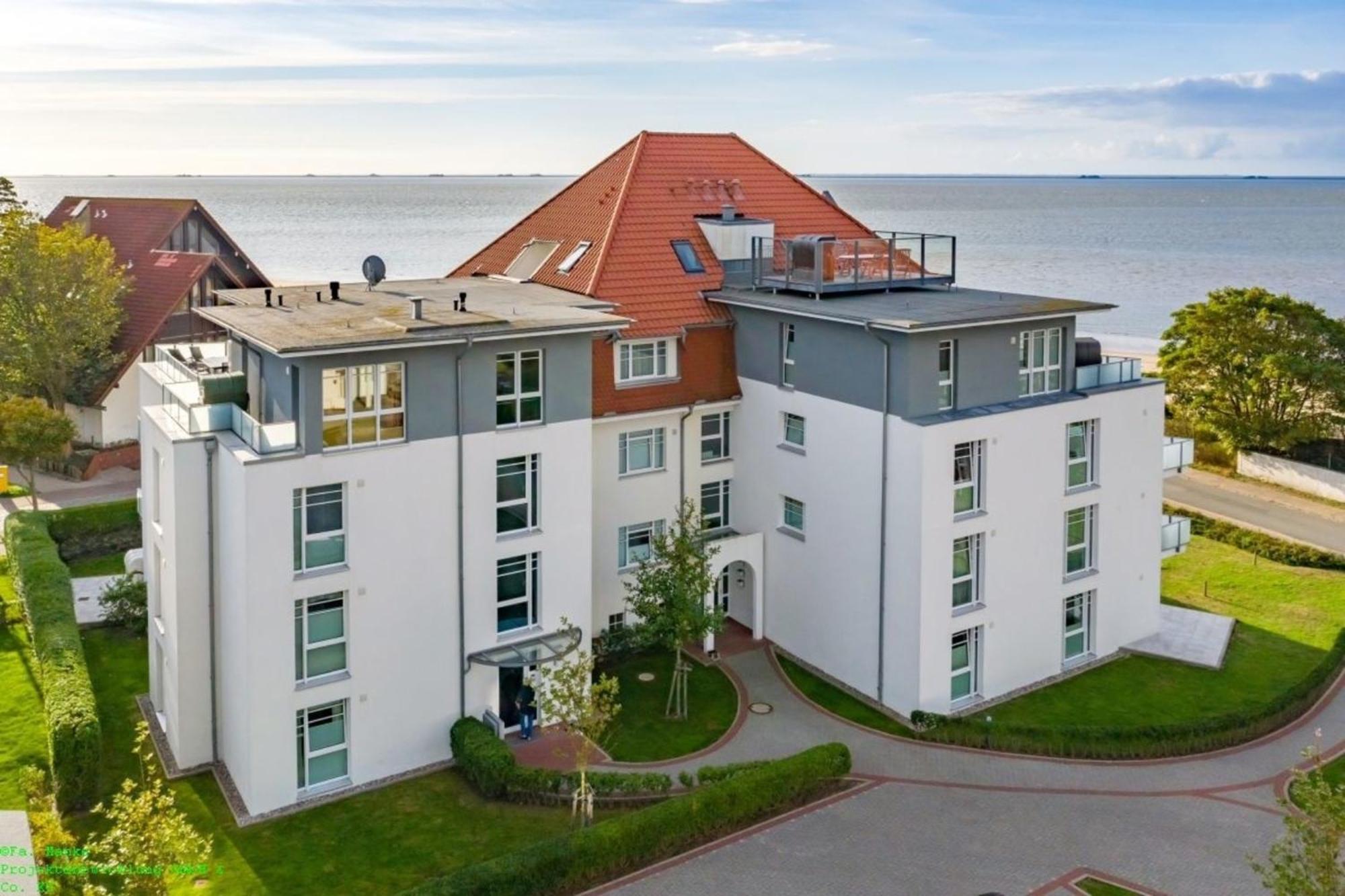 Schloss Am Meer - Whg3 Grosse Terrasse Mit Meerblick Wyk auf Föhr Exterior foto